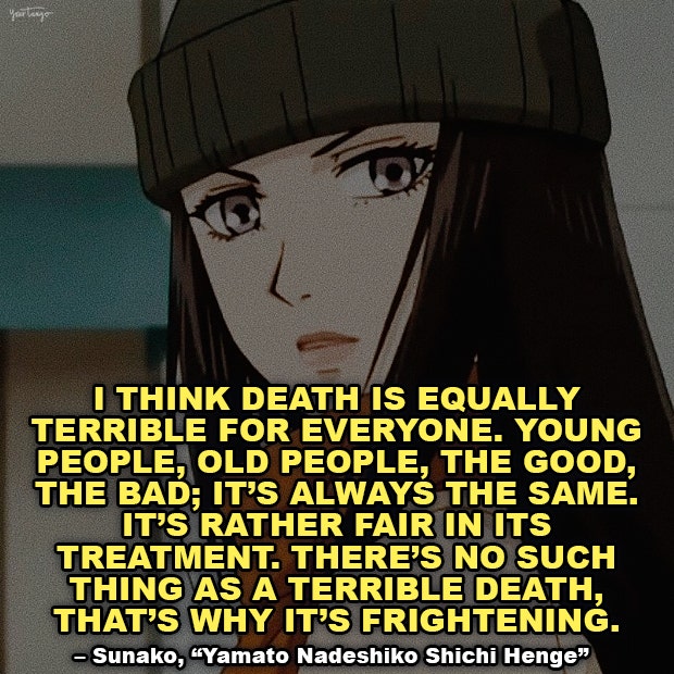 sad anime quotes