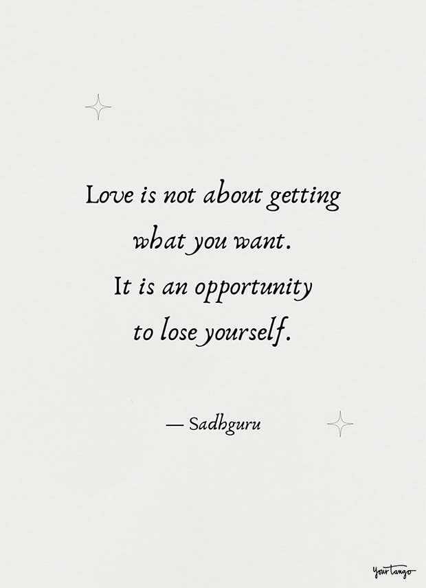 sadhguru quote on love