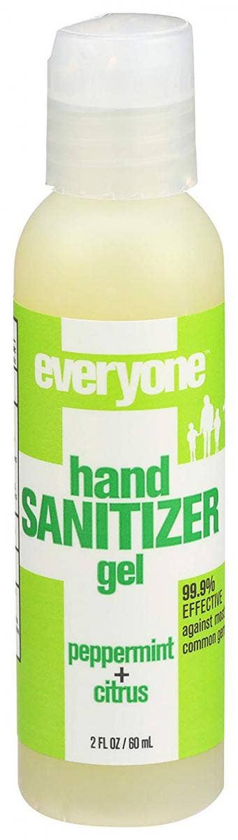 Everyone Peppermint Citrus Hand Sanitizer Gel hand sanitizer for sensitive skin