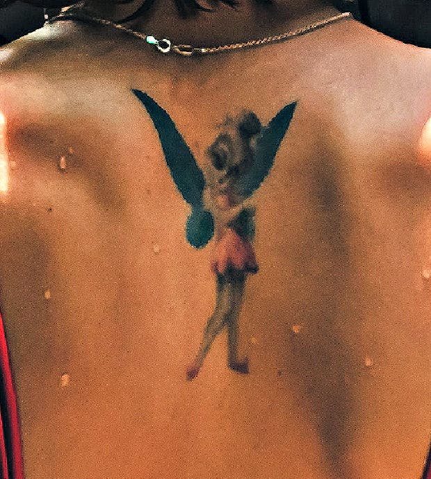 fairy tattoo idea for women