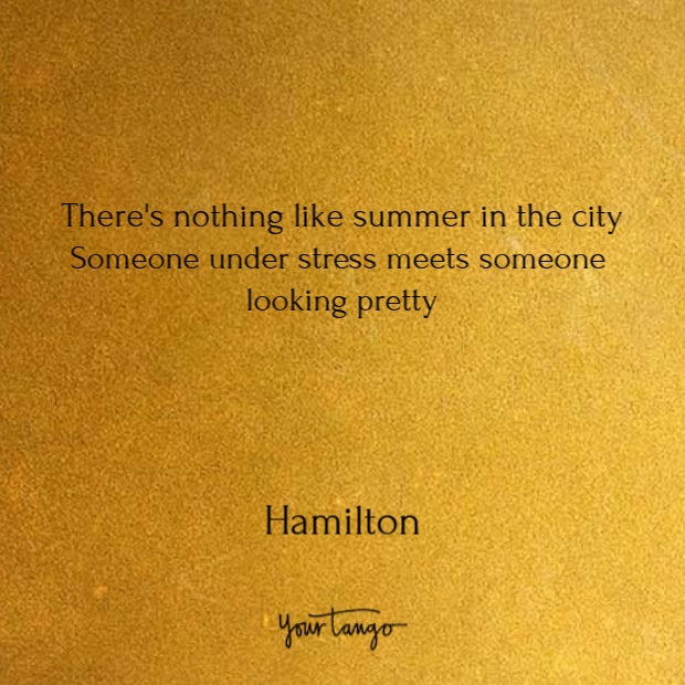 Quotes from Hamilton song lyrics