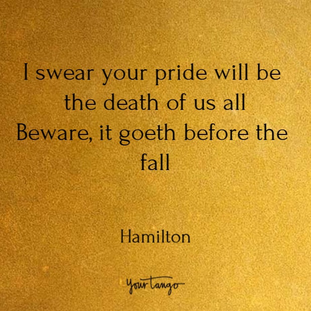 Quotes from Hamilton song lyrics