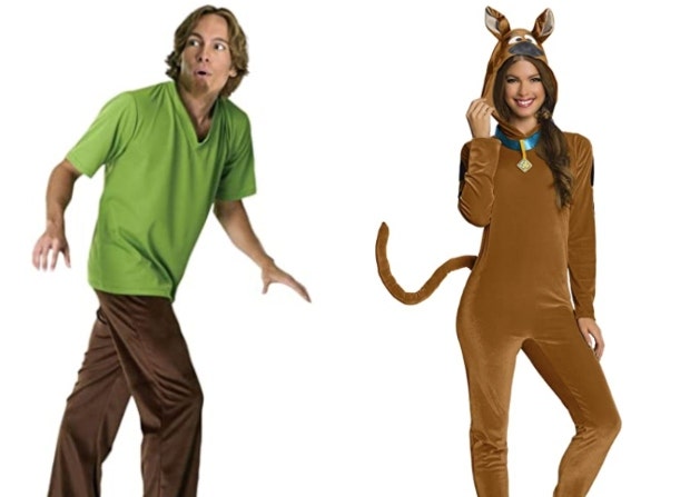 scooby doo and shaggy couples costume