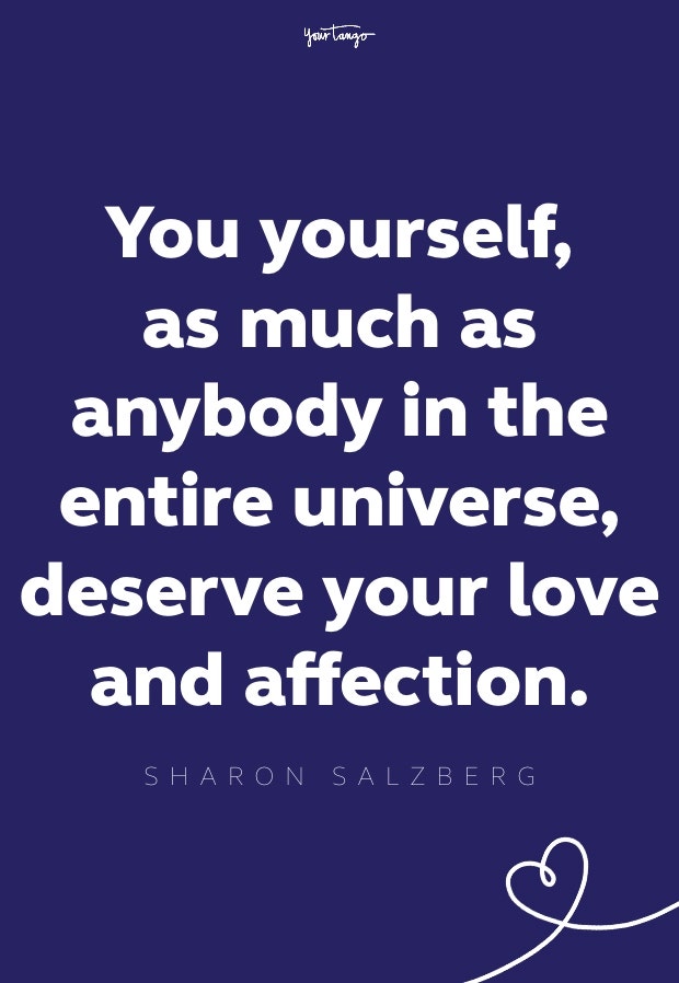 sharon salzberg self esteem quote