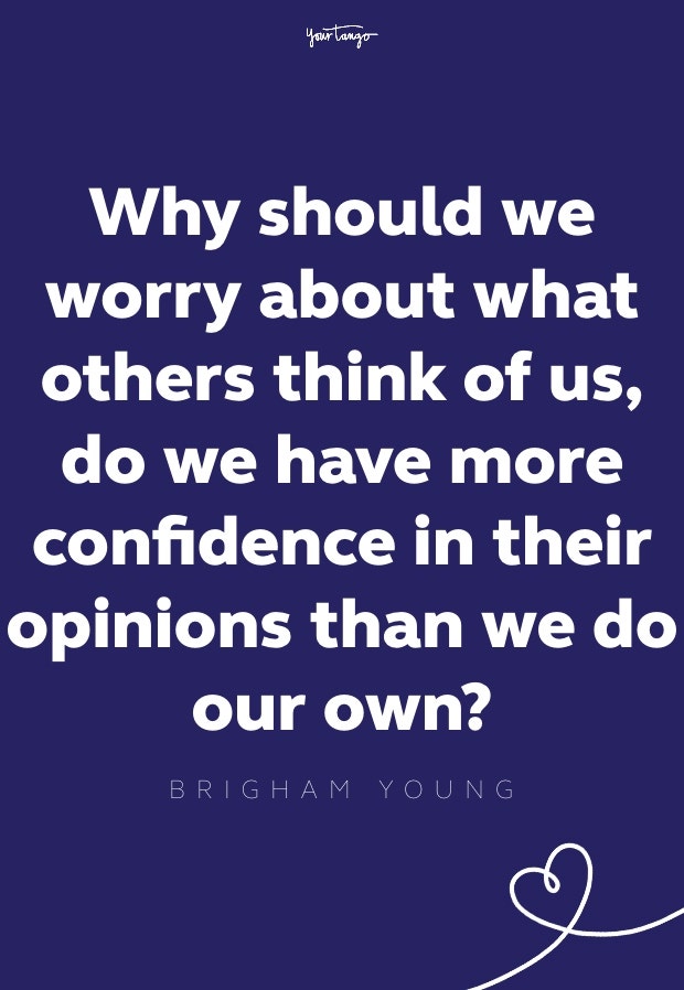 brigham young self esteem quote