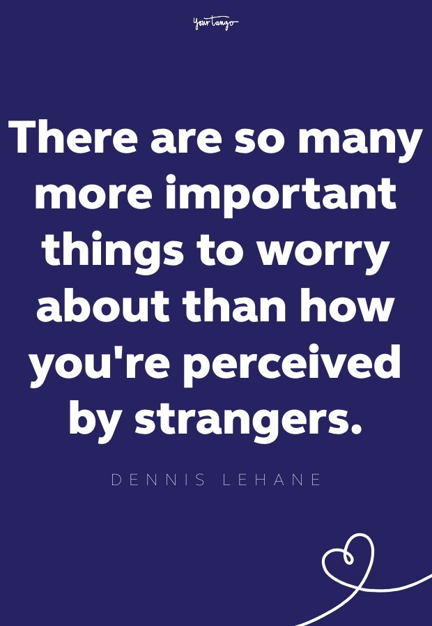 dennis lehane self esteem quote