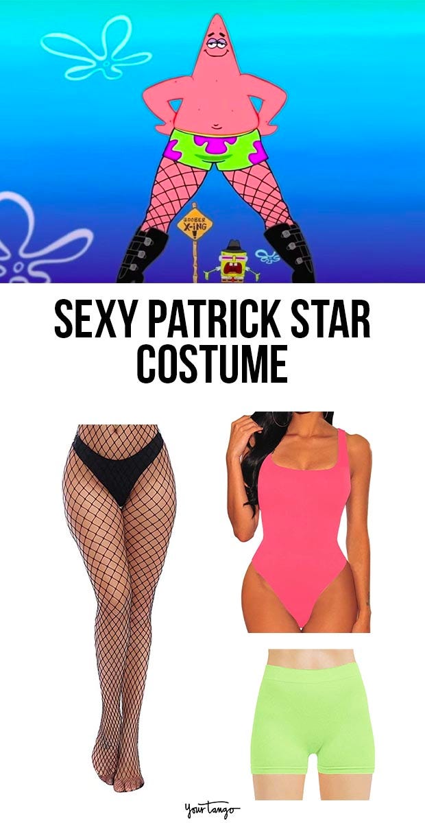 sexy patrick star last minute halloween costumes