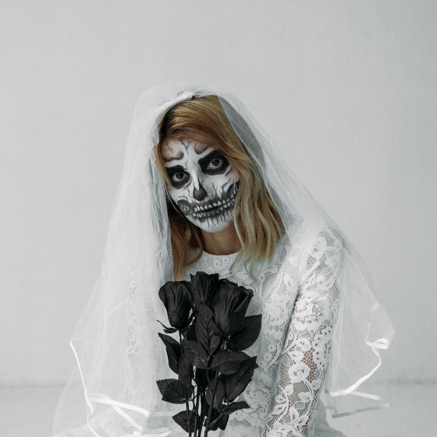 halloween wedding ideas photo shoot