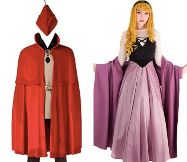 sleeping beauty and prince phillip costume