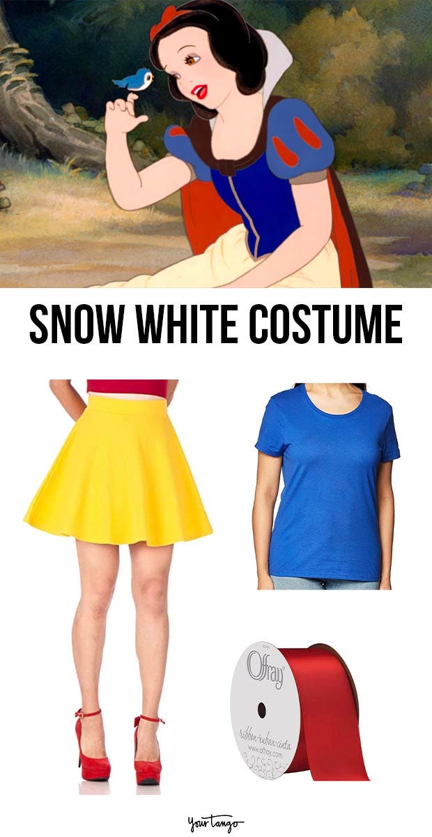 snow white last minute halloween costumes