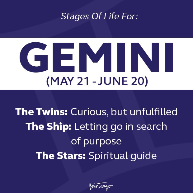 3 stages of gemini