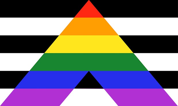 Straight Allies Pride Flag