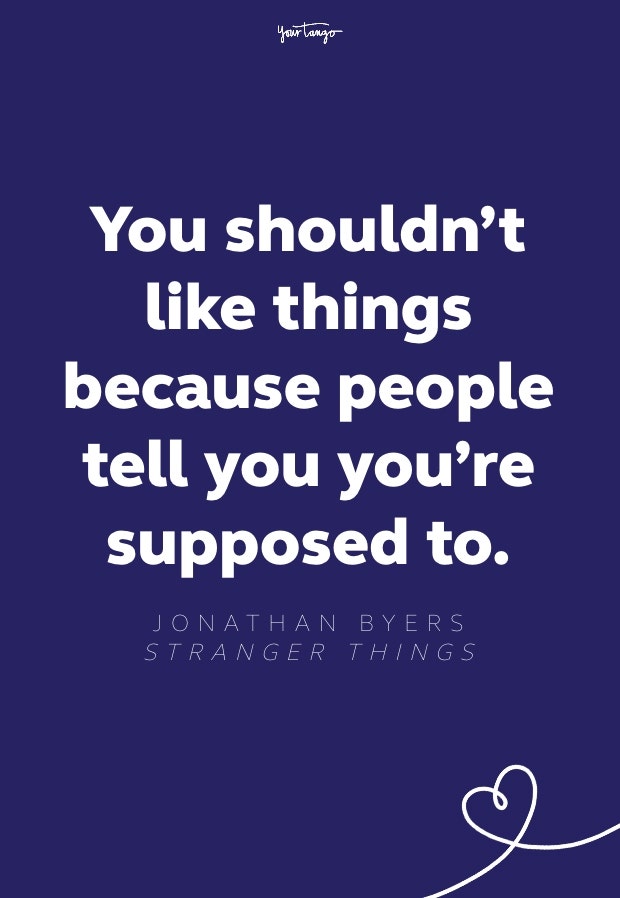 jonathan byers stranger things quote