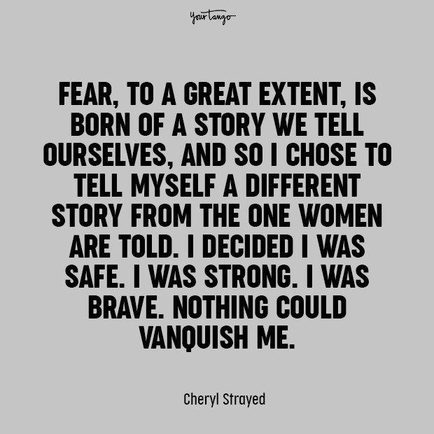 Cheryl Strayed Strong Woman Quote