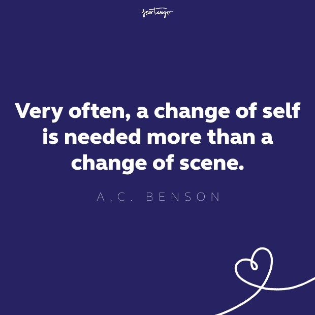 ac benson quote about success