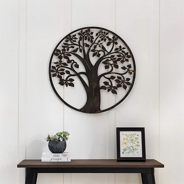 Sunjoy Linda Decorative Tree Wall Art