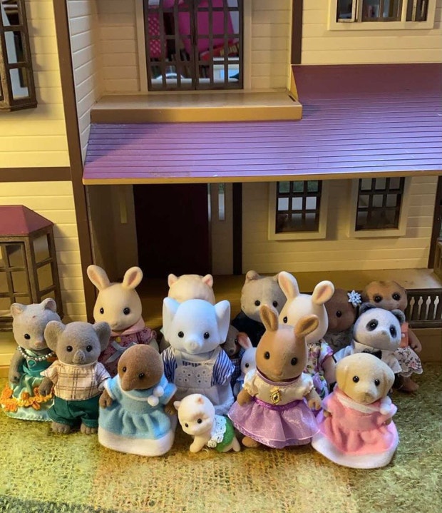 Sylvanian Drama families