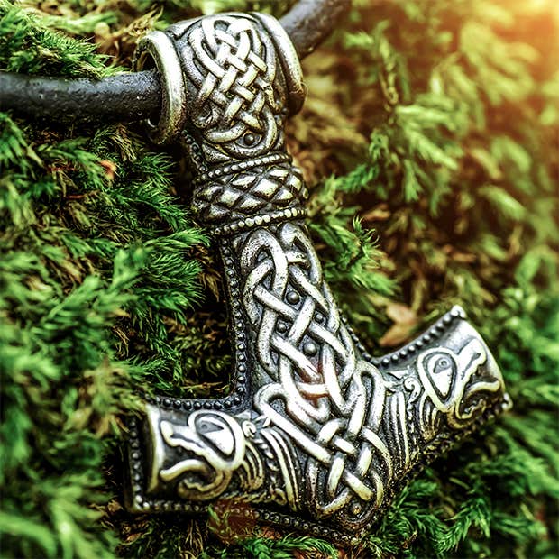 symbols of strength mjolnir