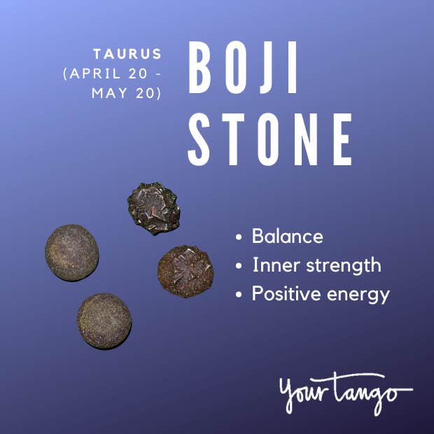 taurus crystals boji stone