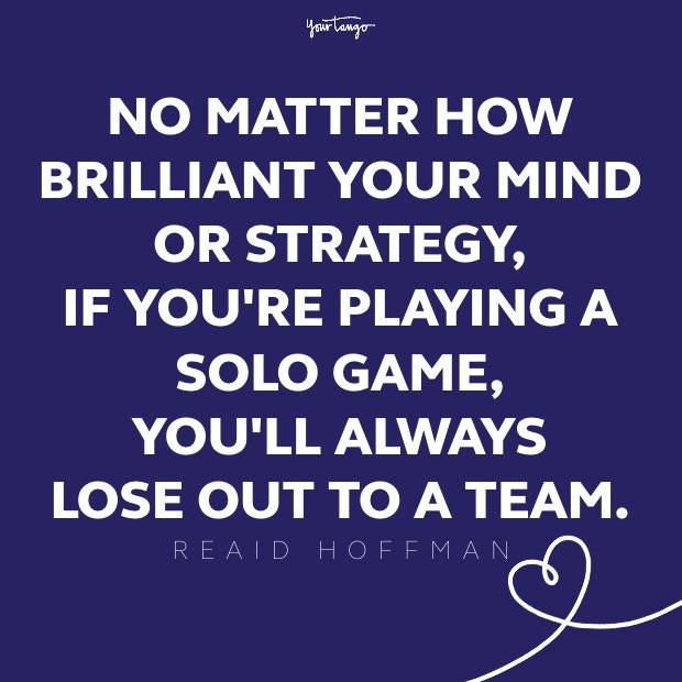 reaid hoffman teamwork quote