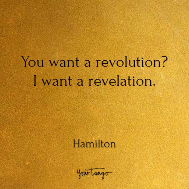 Quotes from Hamilton song lyrics