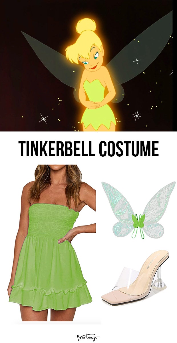 tinkerbell last minute halloween costumes