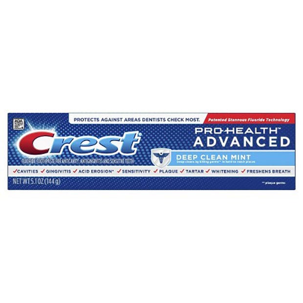 toothpaste for bad breath Crest Pro-Health Advanced Deep Clean Toothpaste