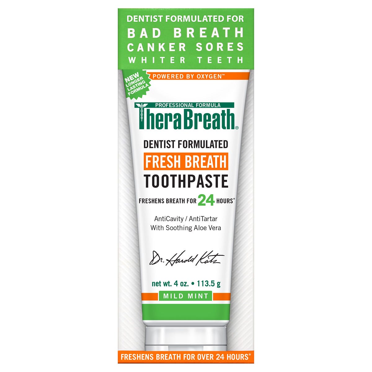 toothpaste for bad breath TheraBreath Fresh Breath Toothpaste