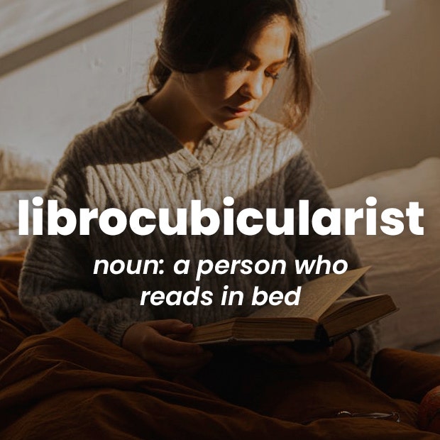 librocubicularist rare words with beautiful meanings
