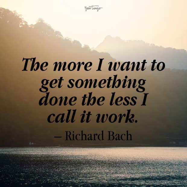 richard bach inspirational quote for work