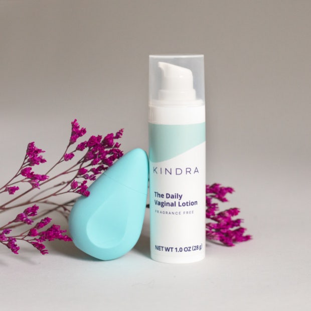 Kindra Daily Vaginal Lotion and Applicator for vaginal dryness during sex