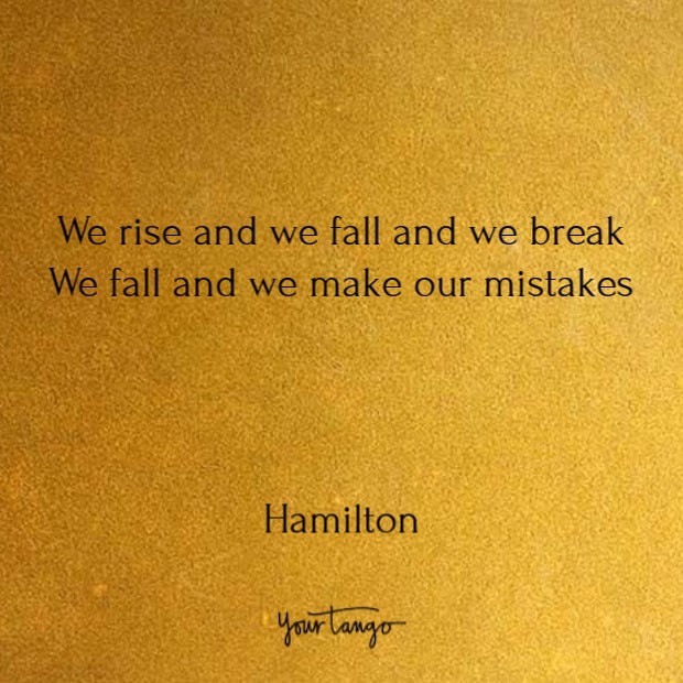 Quotes from Hamilton song lyrics