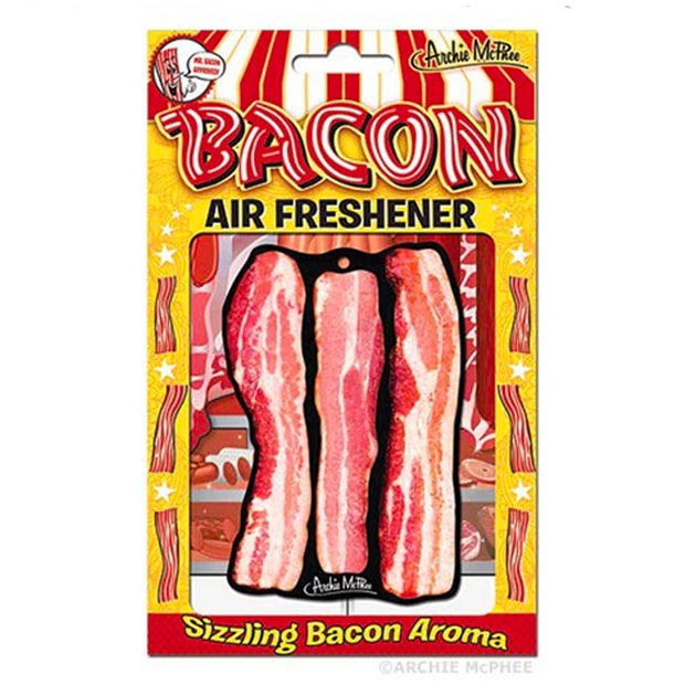 white elephant gifts under 10 bacon air freshener 