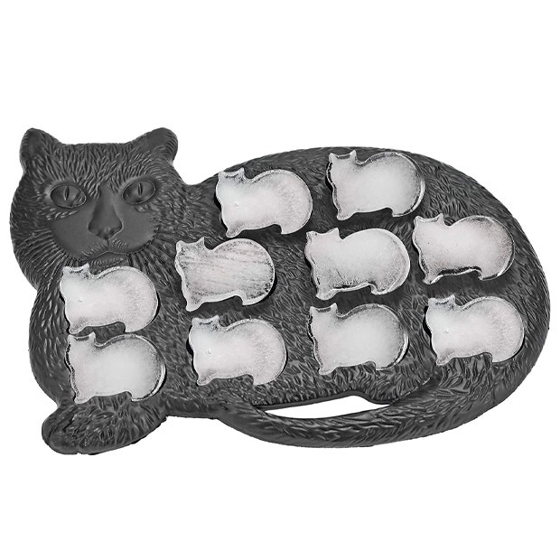 white elephant gifts under 10 cat ice cube tray