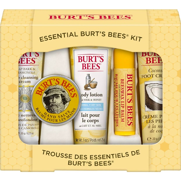 white elephant gifts under 10 burt&#039;s bees gift set