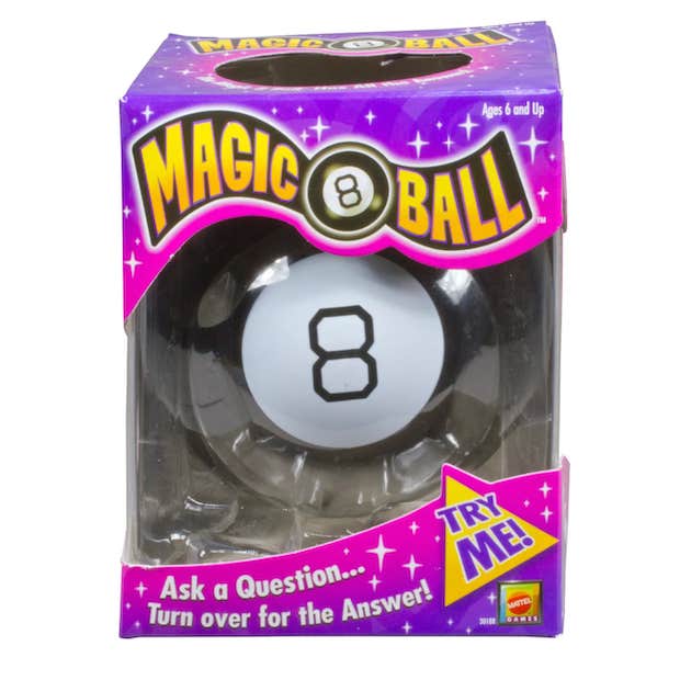 white elephant gifts under 10 magic 8 ball
