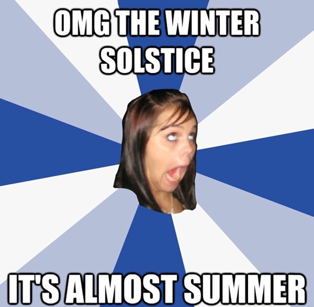 winter solstice memes