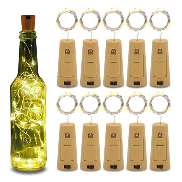 winter wedding ideas light corkscrew