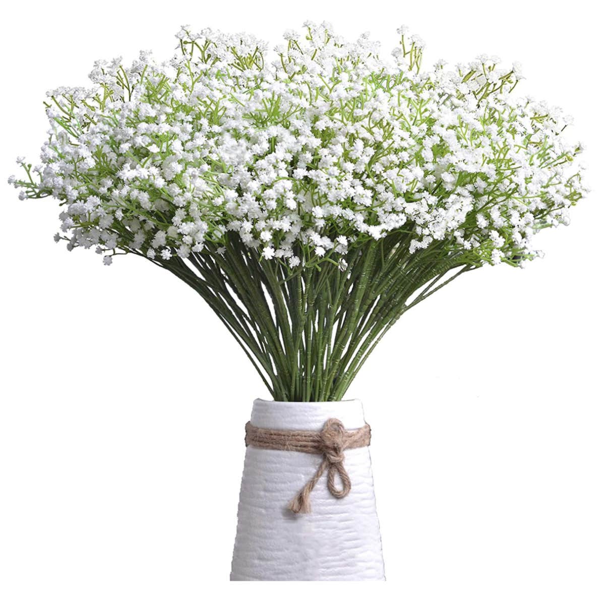 winter wedding ideas baby&#039;s breath flowers