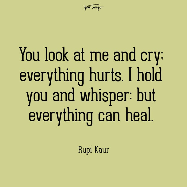 Rupi Kaur mental health quote