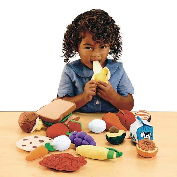 SmarterKids Yummy Plush Pretend Play Food