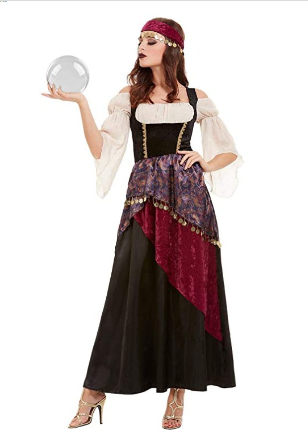 Virgo zodiac sign costume fortune teller