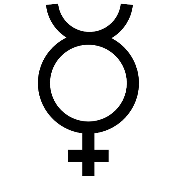 mercury astrology symbol