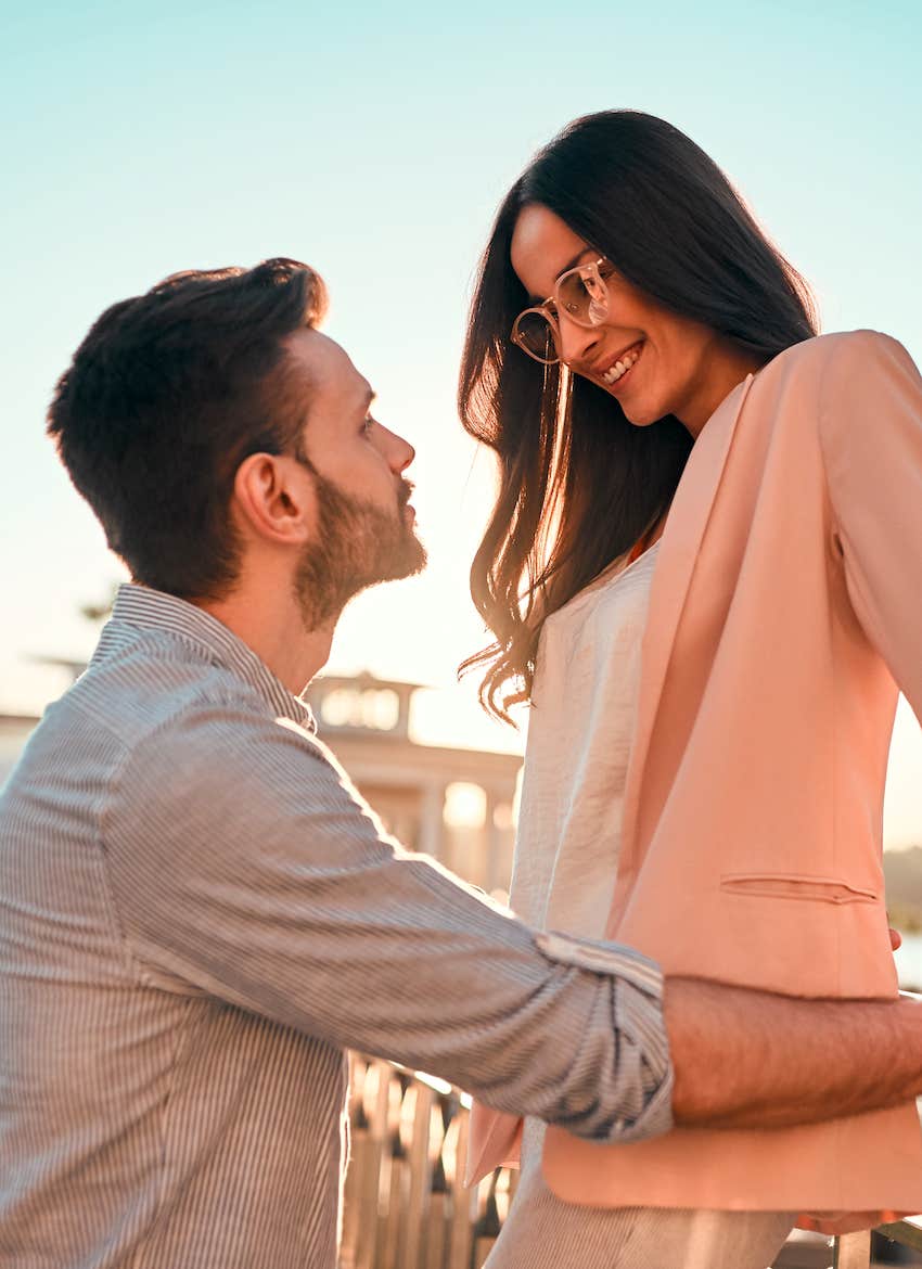 couple on a great first date