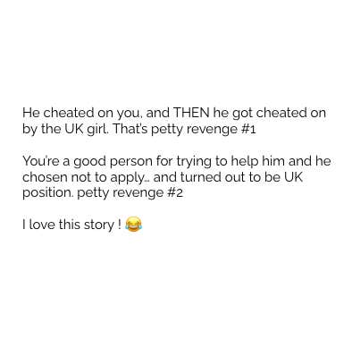 reddit cheating ex comment