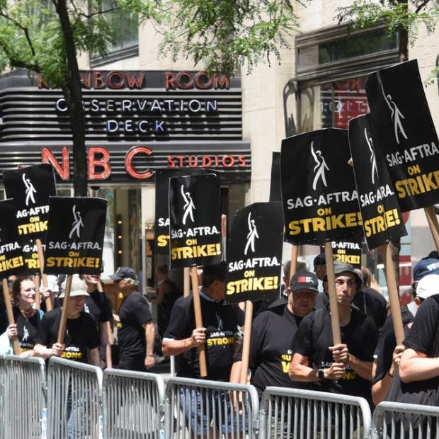 sag aftra strike manhattan