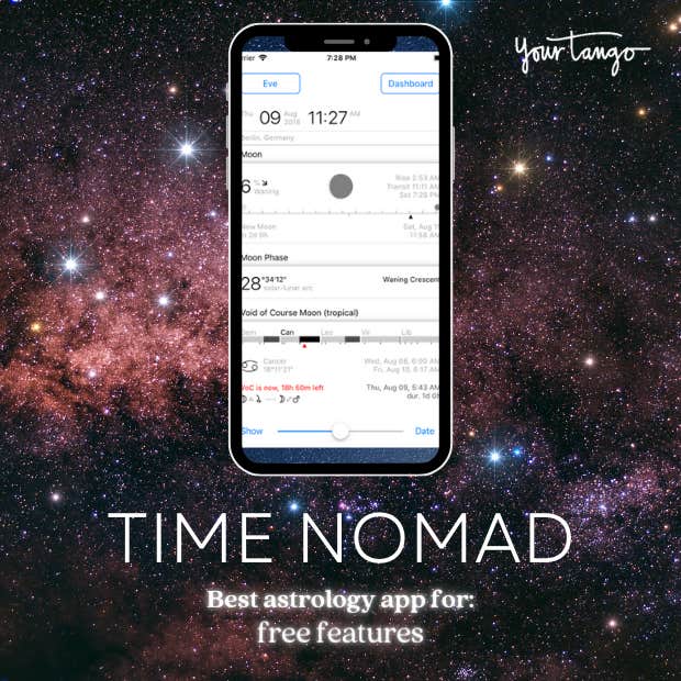 best astrology apps time nomad