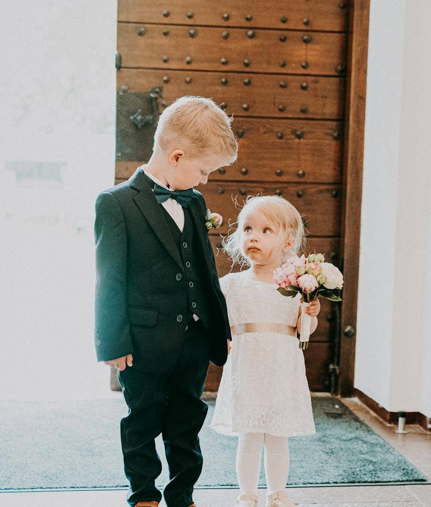 bride&#039;s family enraged she chose flower gremlins instead of a flower girl