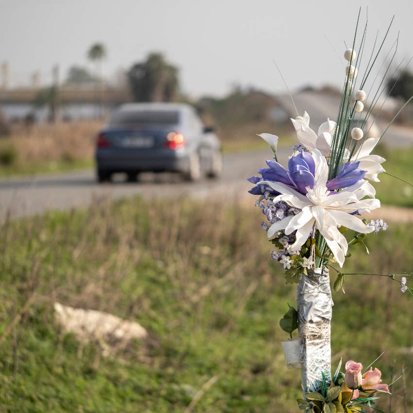 man argues that roadside memorials for car crash victims are unnecessary