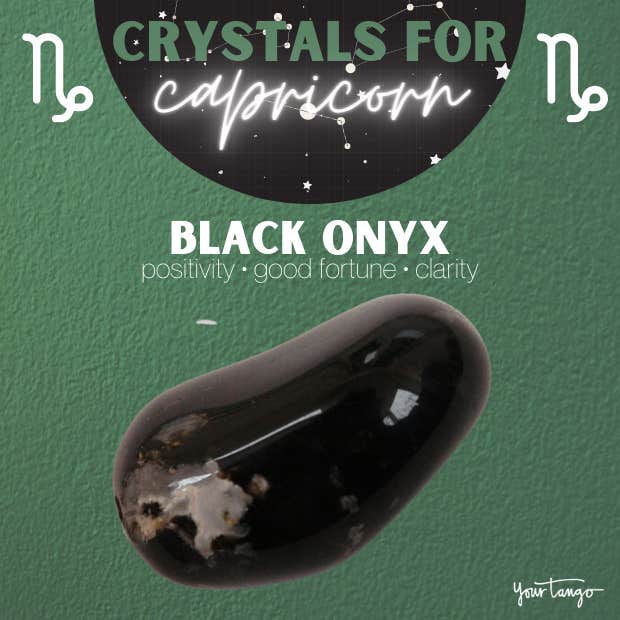 crystals for capricorn black onyx